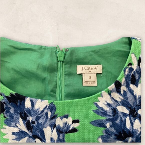 J Crew A-Line Floral Dress - Picture 3 of 4